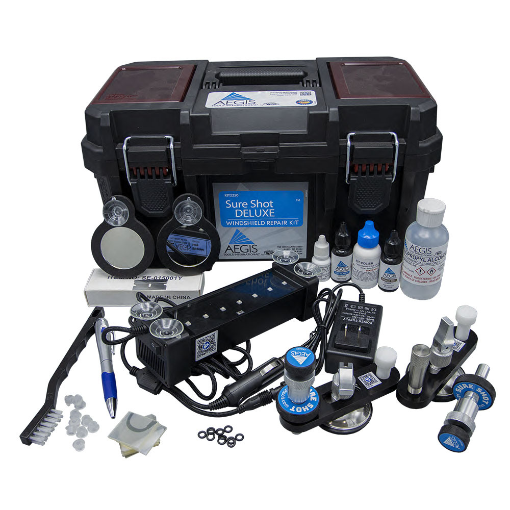 AEGIS Sure Shot™ Deluxe Windshield Repair Kit