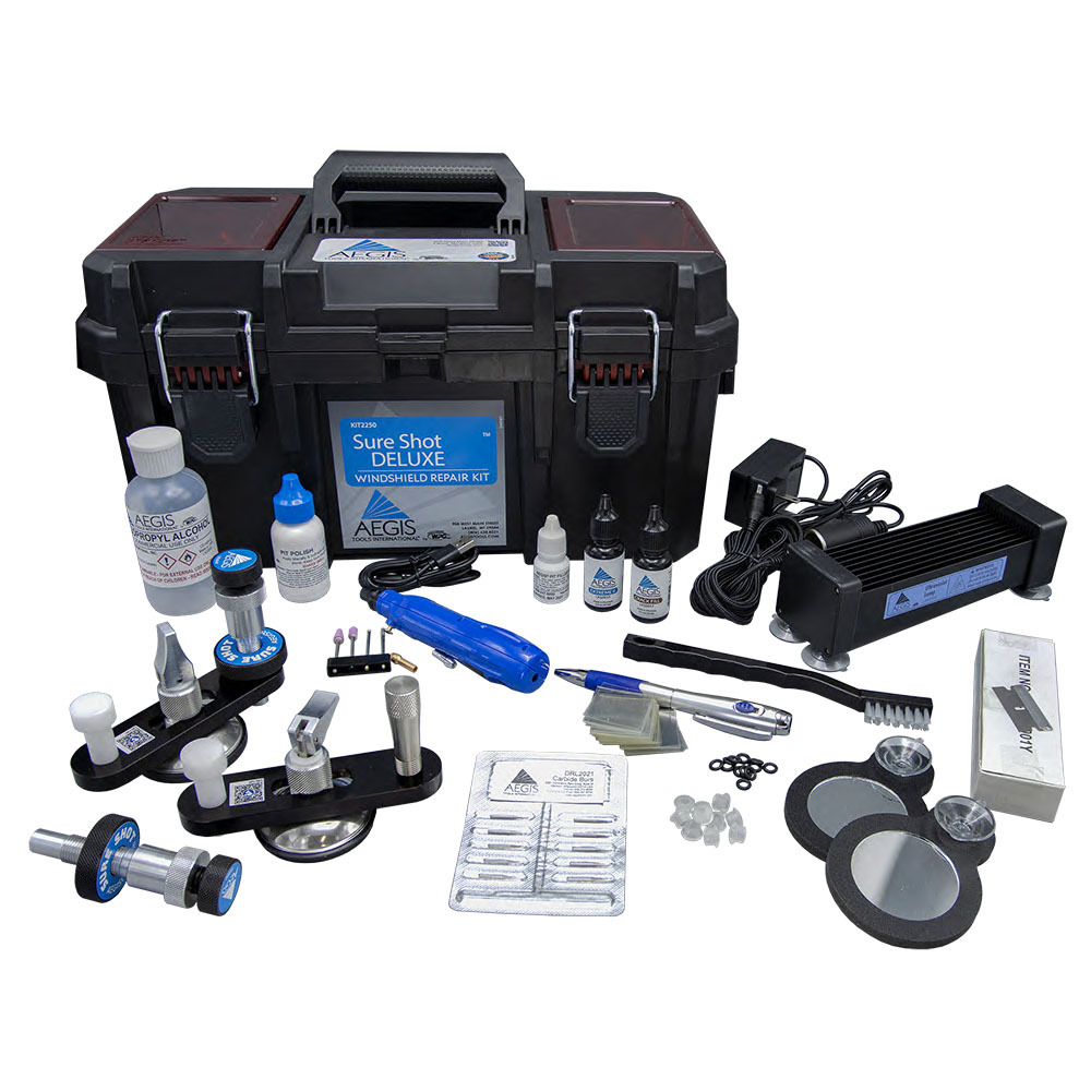 AEGIS Sure Shot™ Deluxe Windshield Repair Kit