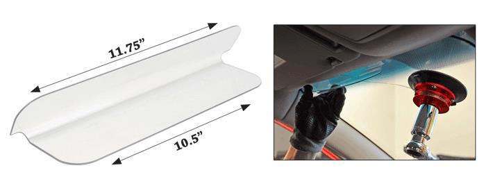 Equalizer Clear Headliner Protector thumbnail 2